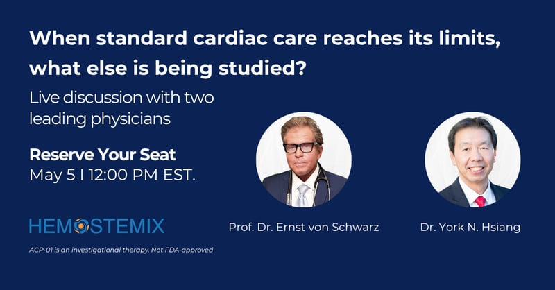 Stem cell therapy for the heart. Two leading physicians. - 2