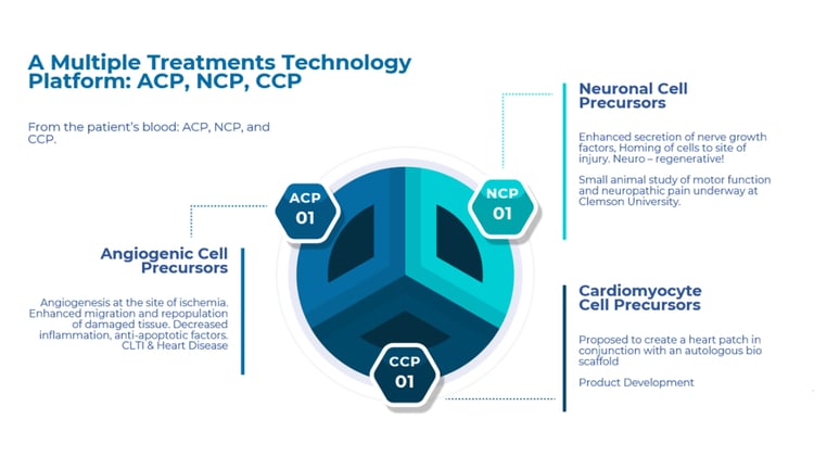Autologous stem cell regenerative medicine platform