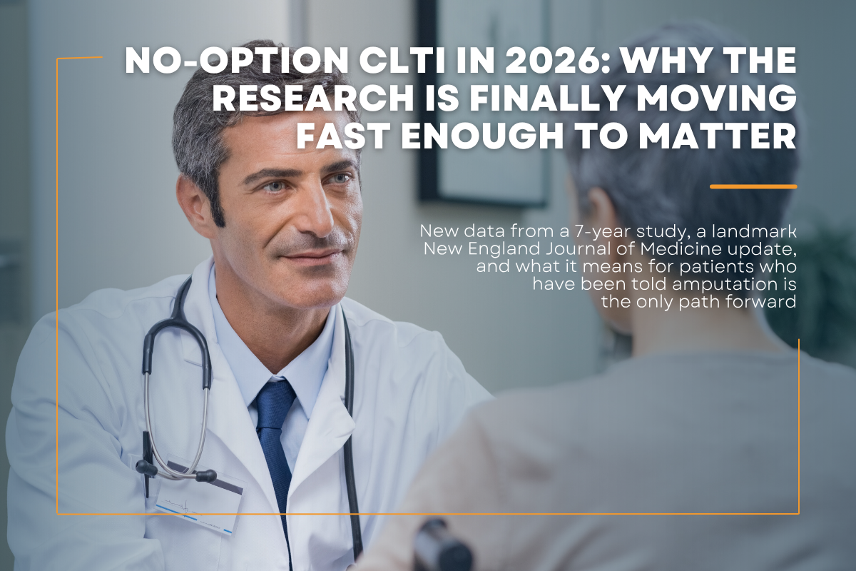 No-Option CLTI in 2026: Why the Research Is Finally Moving Fast Enough to Matter